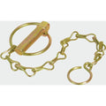 S.148 Round Linch Pin, Chain & Hook Assembly for White Oliver (Fits 11mm)