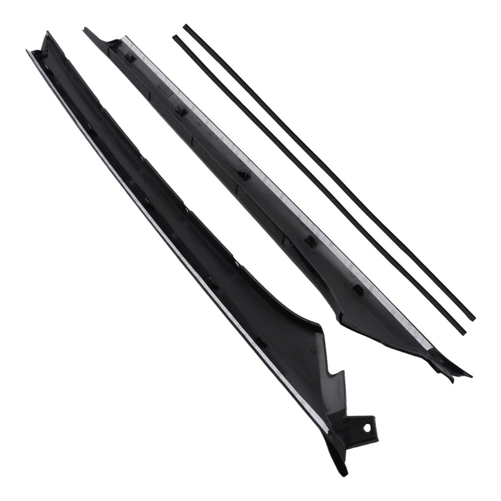 Front A Pillar Molding for Land Rover Range Rover Evoque (2012–2019) Black Plastic