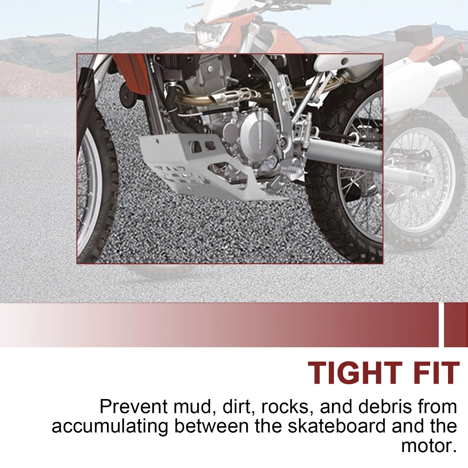 Skid Plate Engine Guard for Kawasaki KLX250 KLX300 (2008–2023)