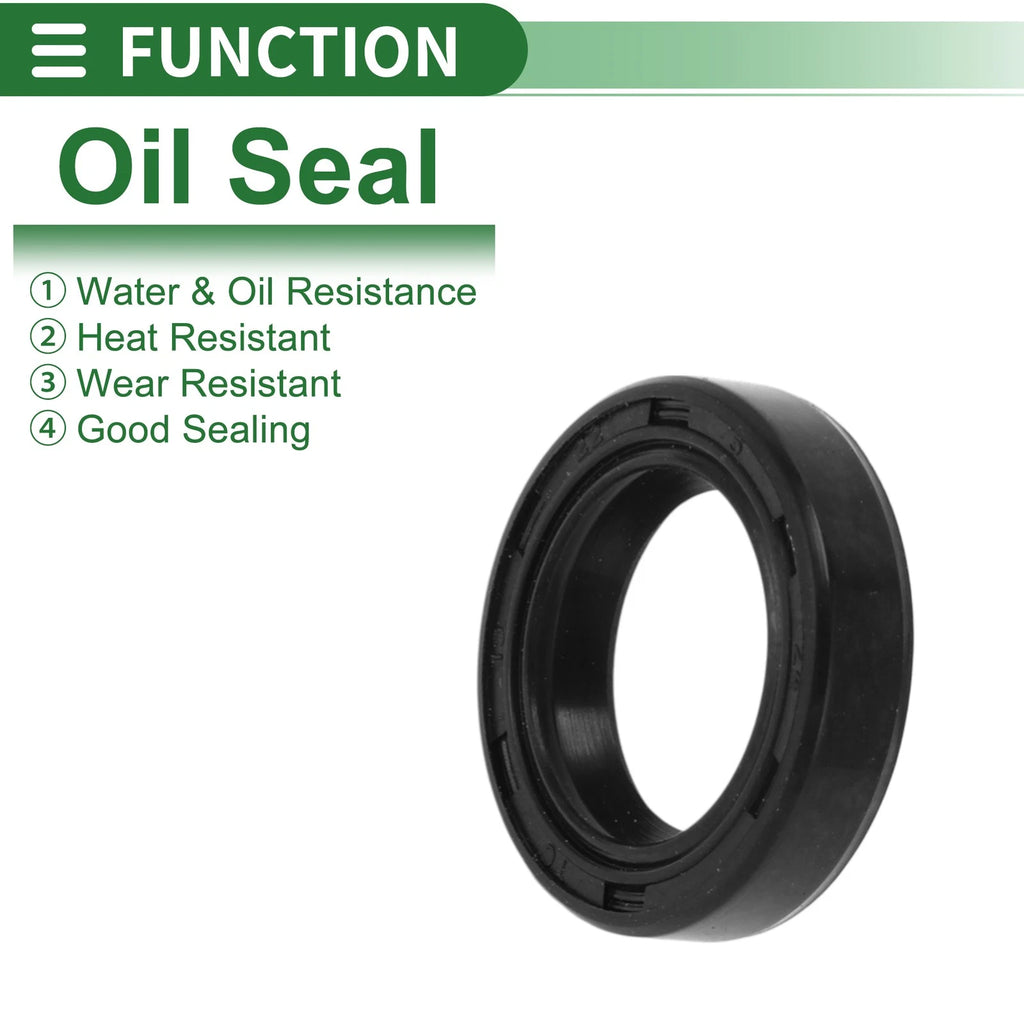 Oil Seal   - NBR Rubber 15x22x5mm