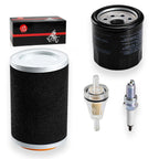 Air Filter Foam & Guide Cage Cap & Oil Filter for Yamaha Grizzly 350-450 (2007-2014)