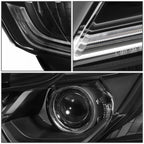 LED DRL Projector Headlights for Honda Accord EX SE (2016–2017)