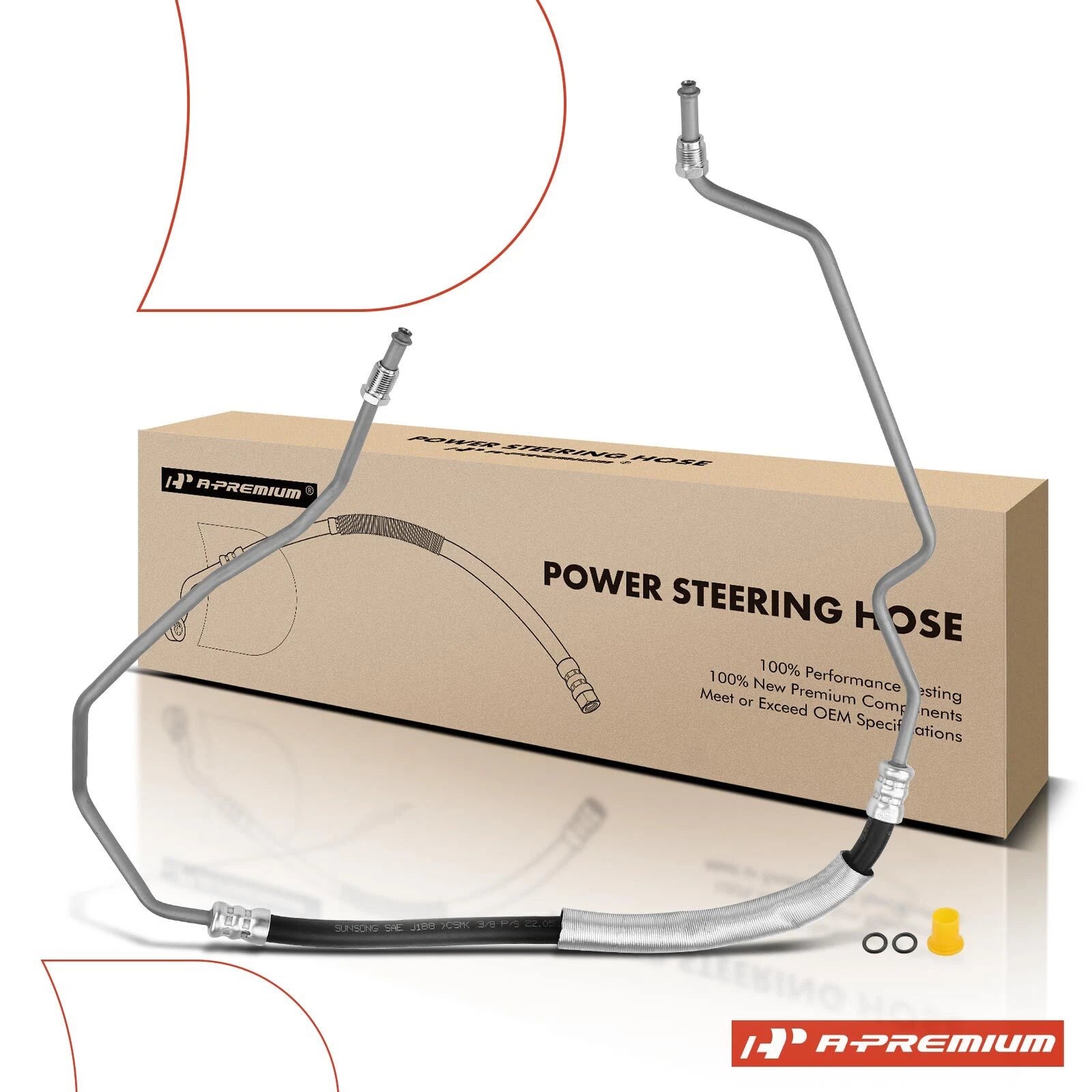 Power Steering Pressure Line Hose for Buick Chevrolet Pontiac