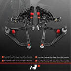 Set of 4 Front Upper & Lower Control Arms for Chevrolet Camaro (1967–1969)