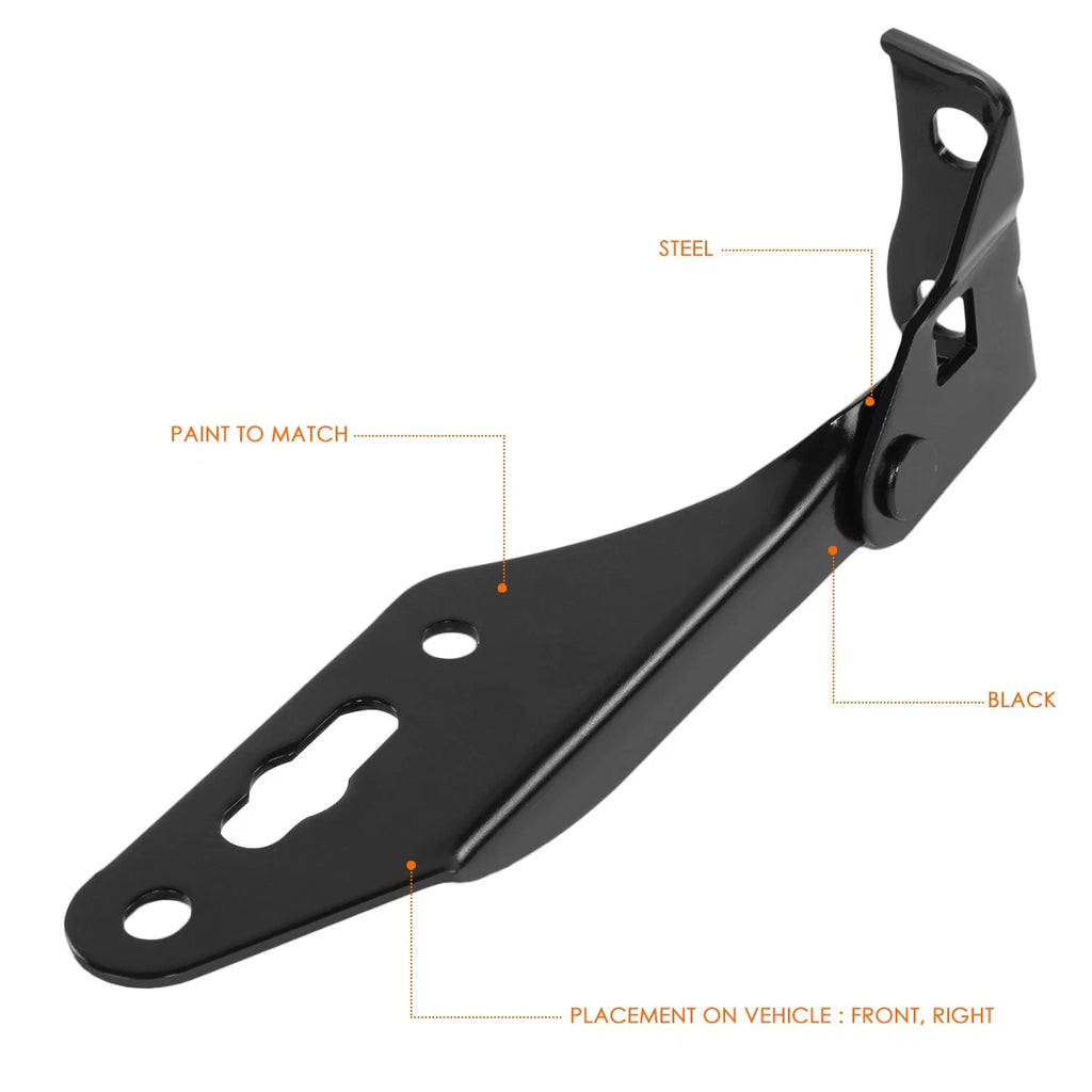 RH Steel Engine Hood Hinge for Honda Civic/CR-V (1996–2001)