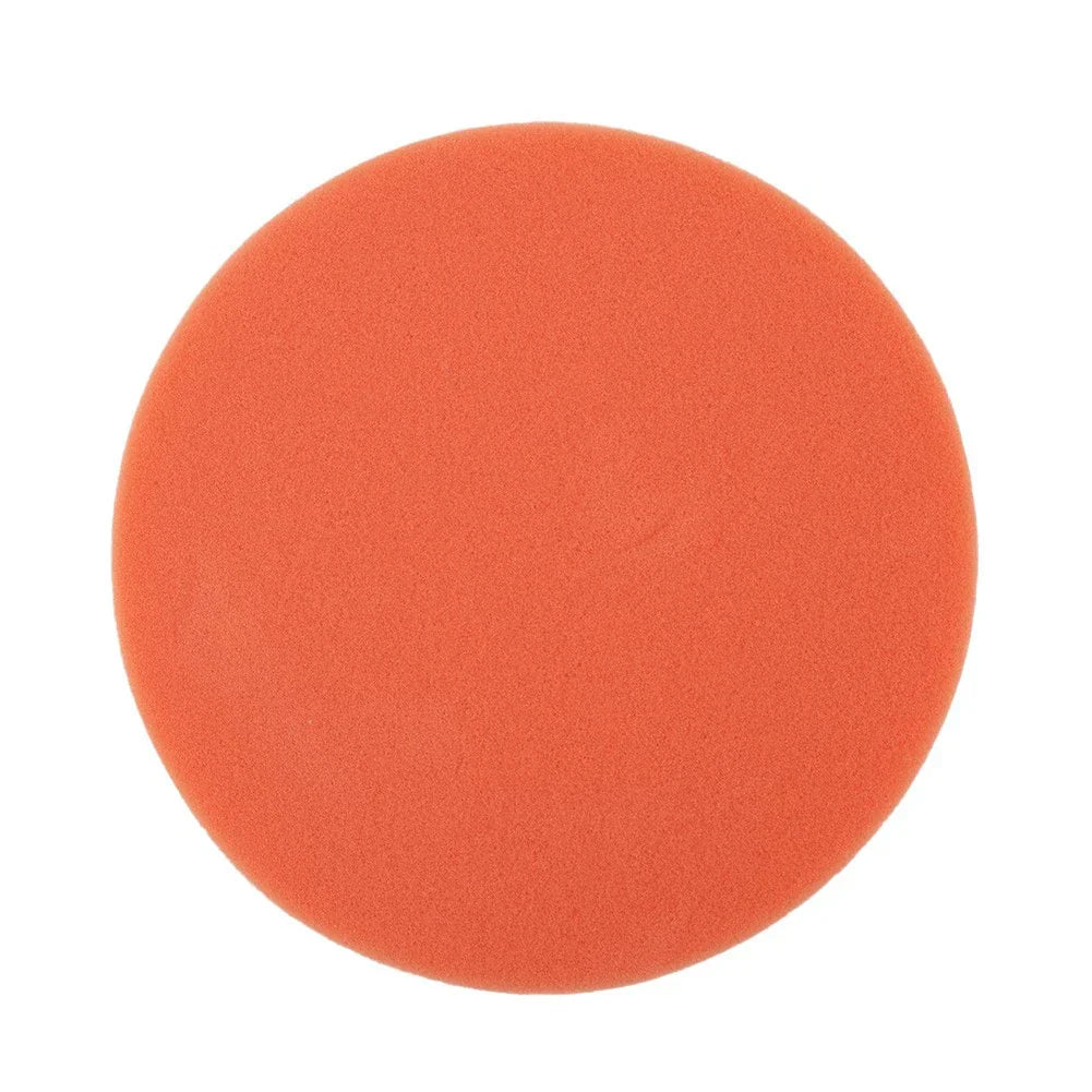 180mm Orange Sponge Foam Buffer Polishing Pads for Car