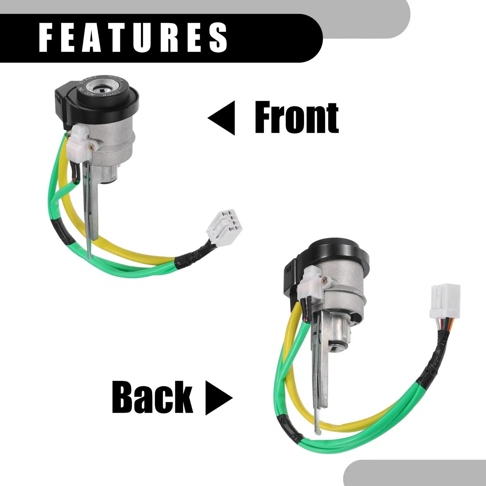 Ignition Lock Cylinder Switch with Keys for Hyundai Azera (2006-2011)