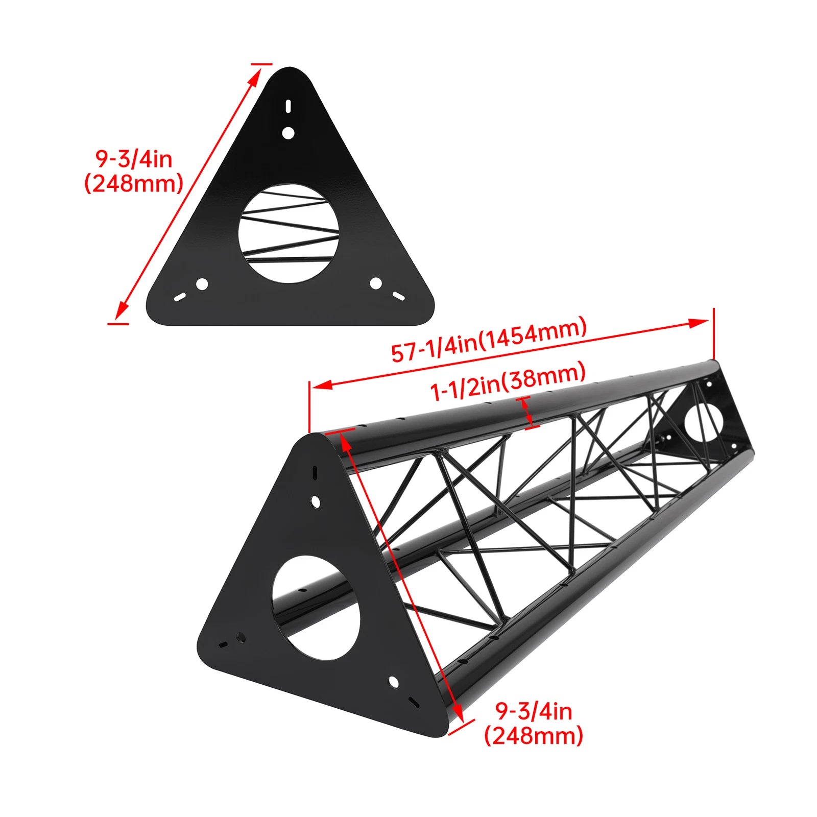 5ft Universal Triangle Truss Extension for DJ Stage Lighting