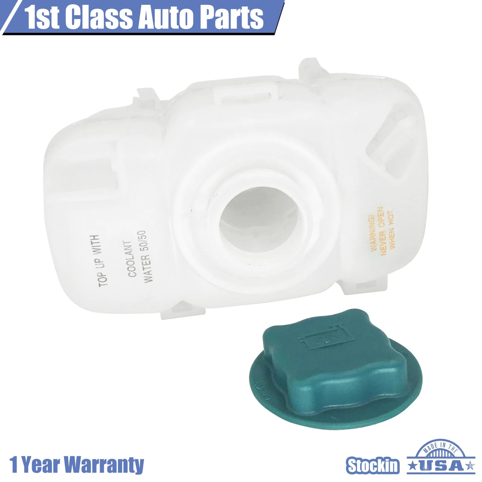 Engine Coolant Overflow Tank for Volvo C70 S70 V70 (1998-2000)
