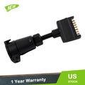 Female to Flat Male Adapter for Automotive Applications