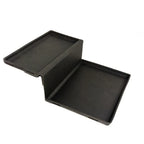 Black Rubber Mat Insert Center Console for Dodge Ram 2500 3500 (2010-2015)