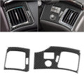 Carbon Fiber Side Air Vent Cover Trim for Cadillac CTS (2008-2013)