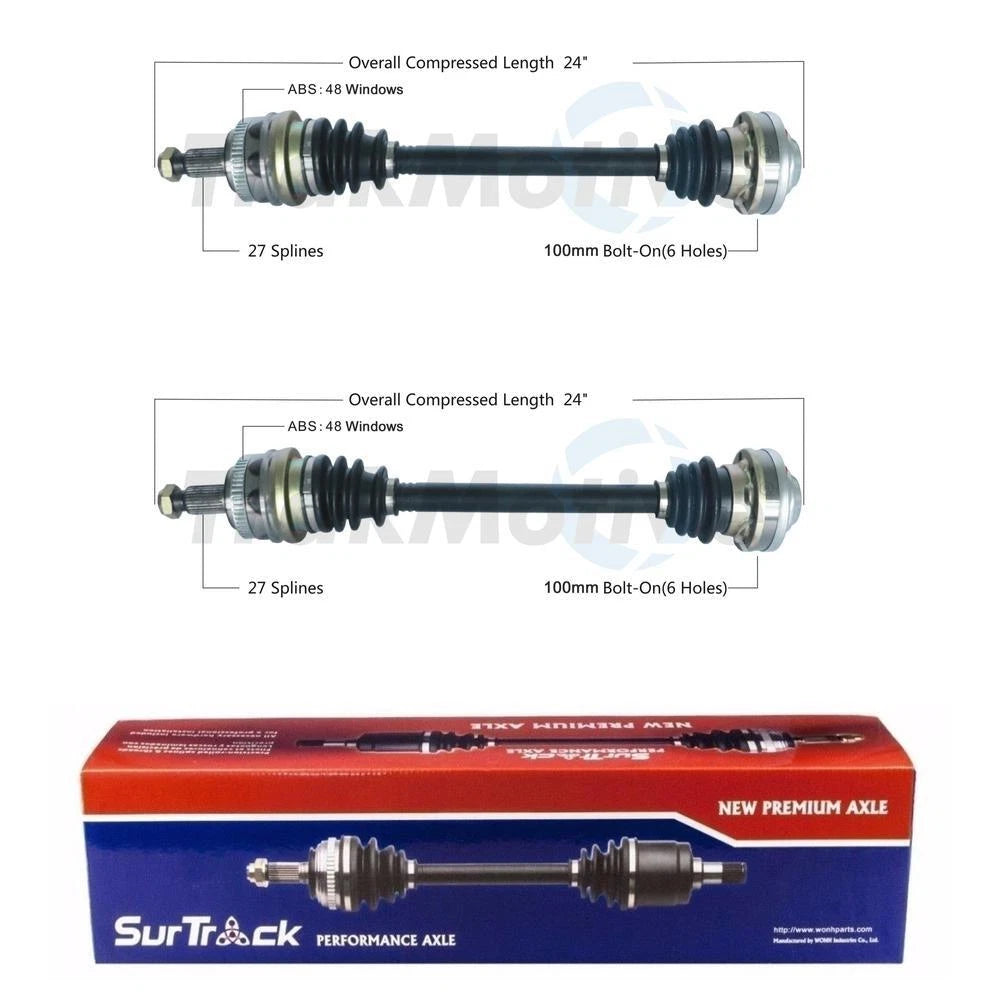 CV Axle Shaft Kit for - Rear Driver & Passenger Side