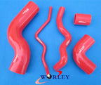 Blue Silicone Turbo Hose for VW Golf/Jetta/Bora MK4 1.8T (2000-2006)