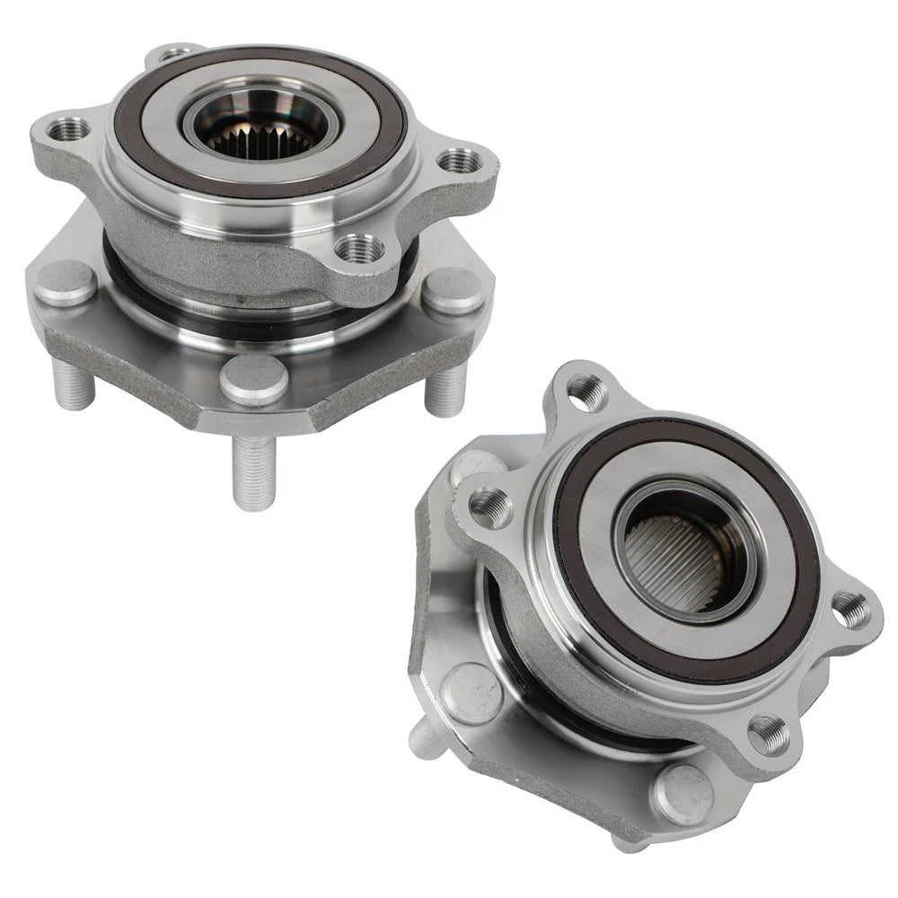 2X Front Wheel Bearing Hub Assembly for Nissan Qashqai Rogue (2014–2018)