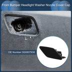Front Right Washer Nozzle Cover Cap for Volkswagen Passat B8 (2015–2022) Blue