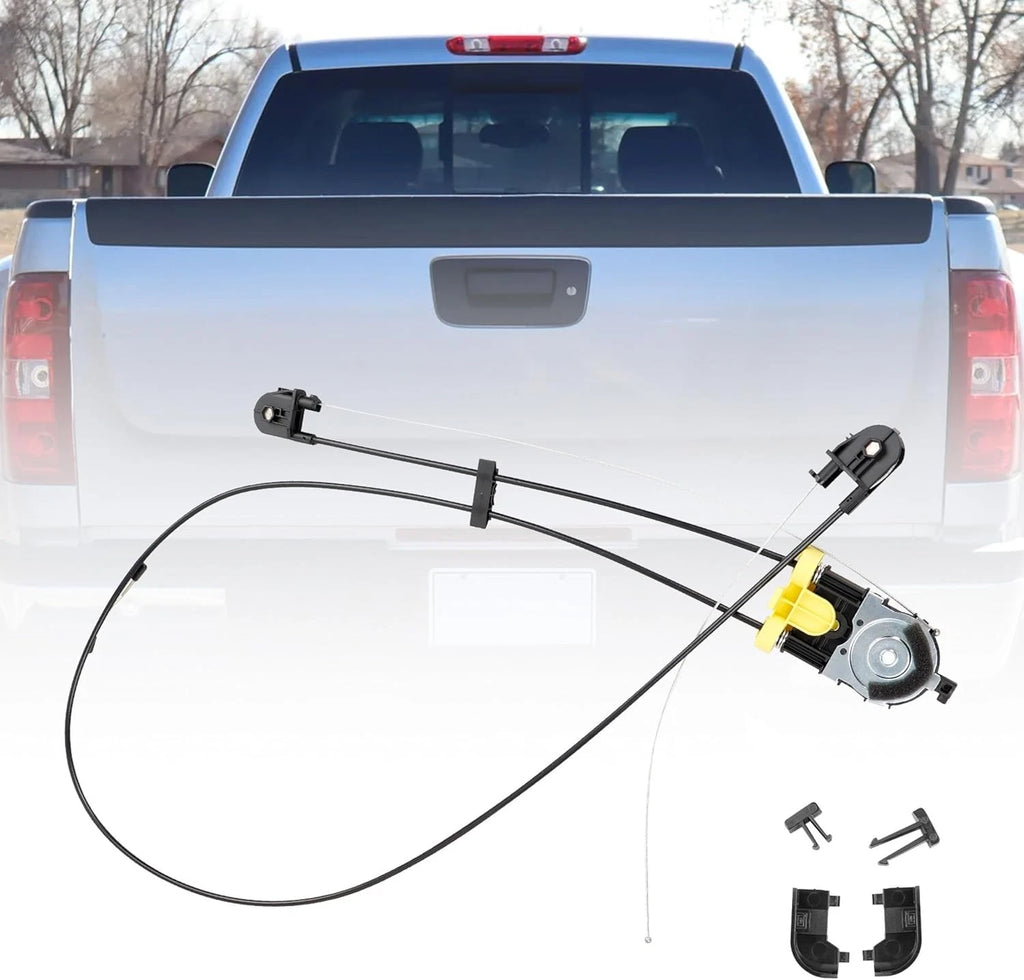 Rear Power Sliding Window Regulator for Chevy Silverado GMC Sierra 1500 (2007–2014)