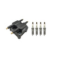 Set of 4 Hitachi Ignition Coils & NGK Platinum Spark Plugs for PT Cruiser Neon (2001–2010)