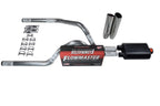 2.5" Dual Exhaust Kit for Dodge Dakota (1987–1996) - Flowmaster Super 40, Clamp Tips