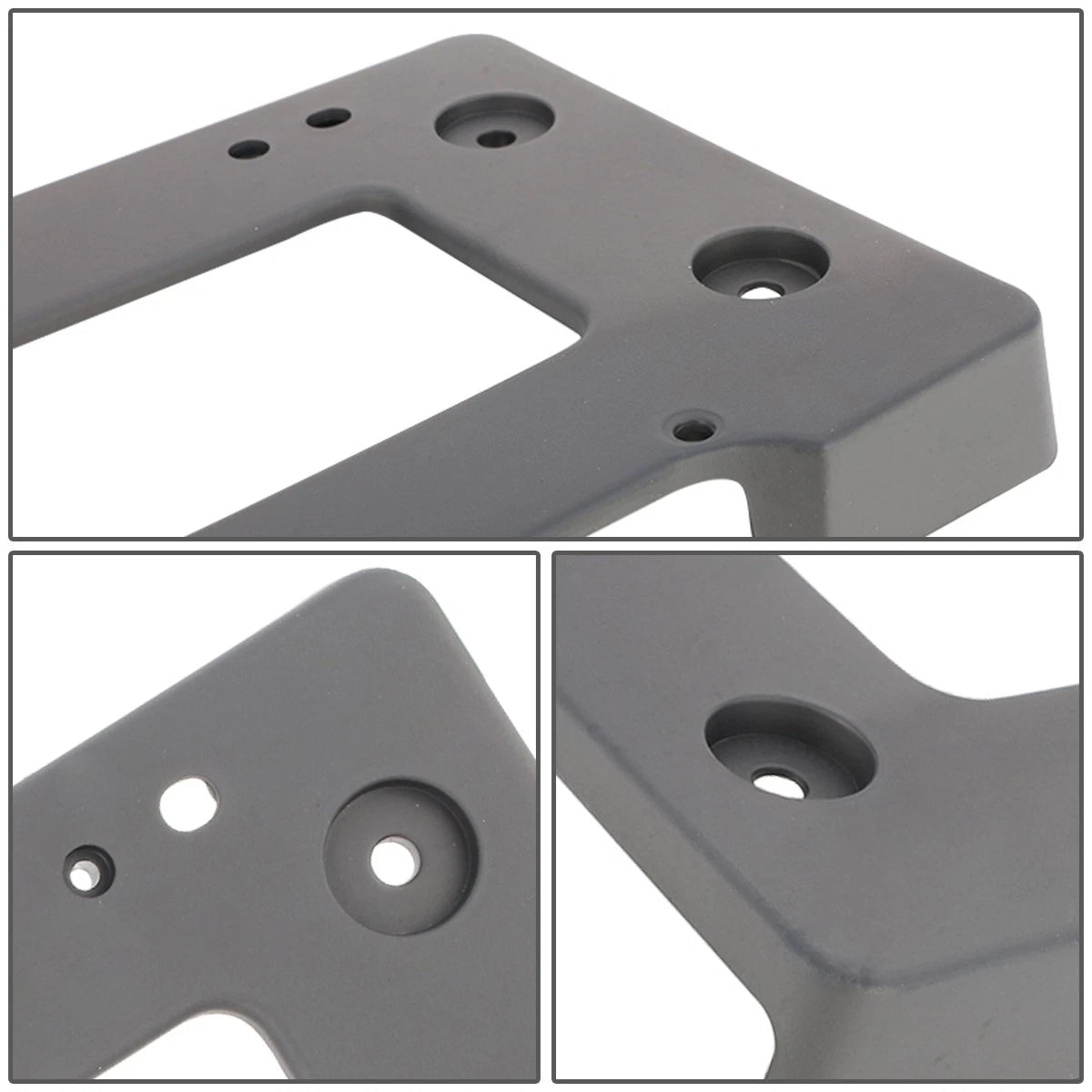 Front Bumper License Plate Mounting Bracket Kit for BMW 330i (2019–2021)