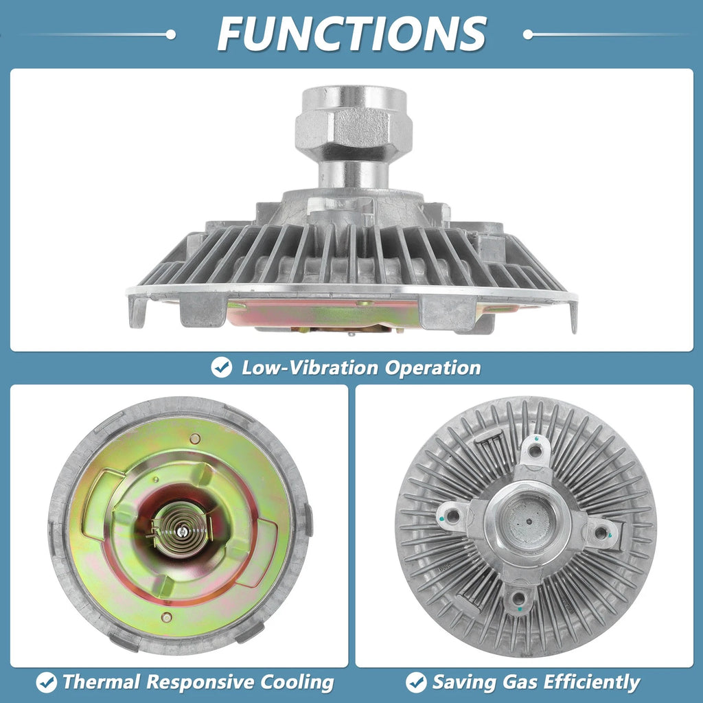 Cooling Fan Clutch for Dodge Ram 1500 2500 (2009–2010) No. 2931/55056860AB