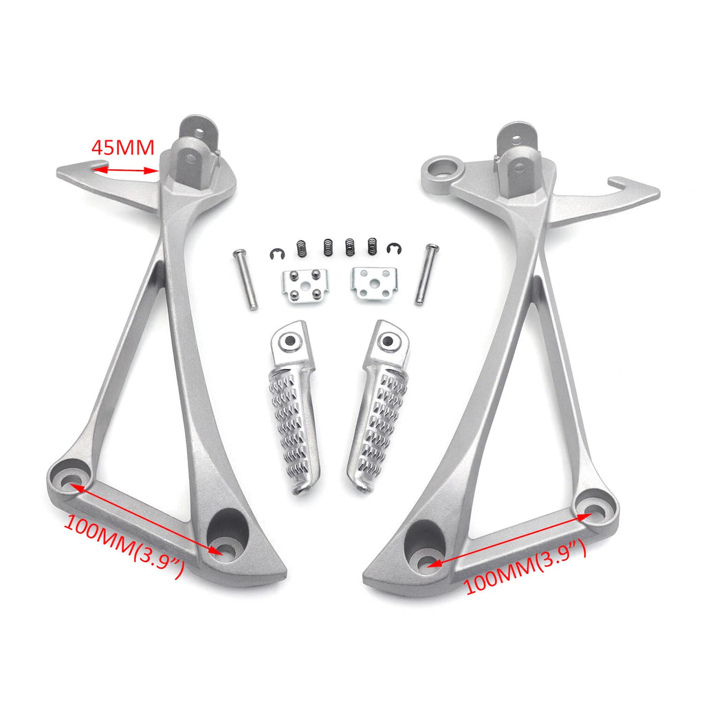 Foot Pegs Footrest Bracket for Kawasaki Ninja ZX10R (2011–2014)