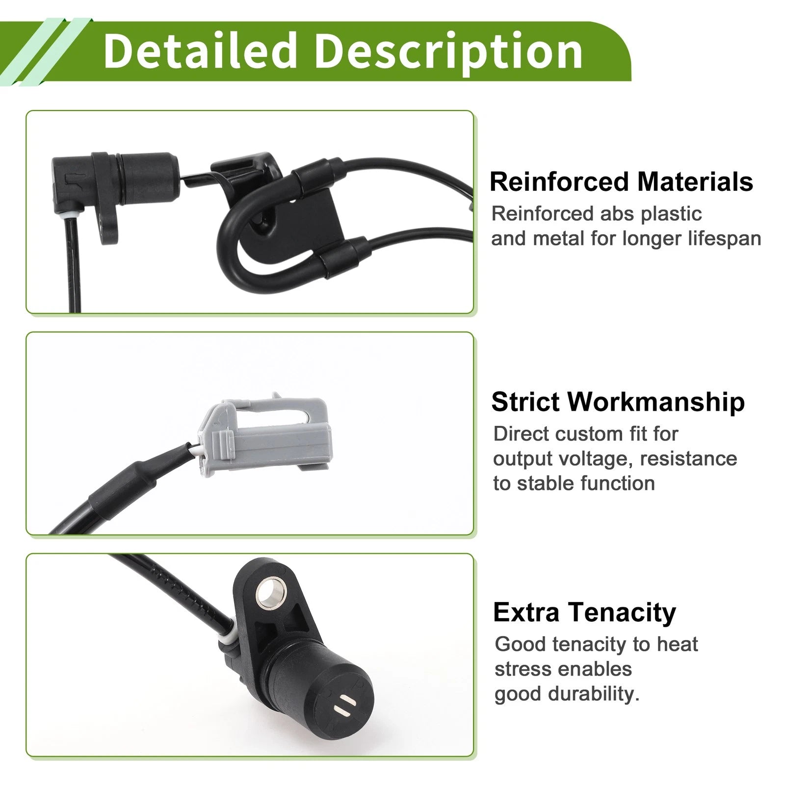 ABS Wheel Speed Sensor No. 8954502020 for Toyota Corolla (1996–2001)
