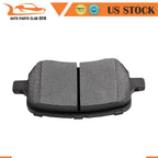 2X Front Brake Caliper & Rotor Ceramic Pad for Chevrolet Malibu (2006–2012)