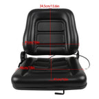Foldable Forklift Seat for Universal Applications (Adjustable Angle)