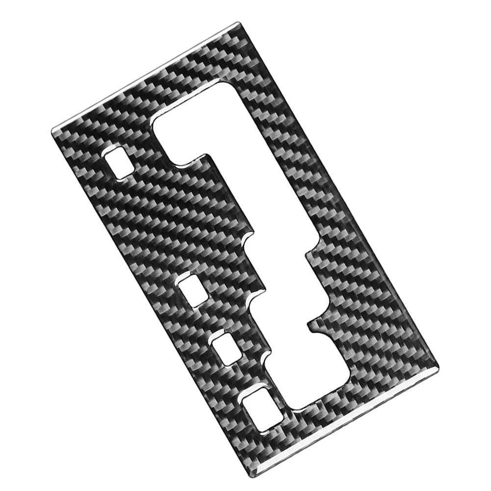 Interior Gear Shift Panel Cover Trim for Chrysler 300 300C (2005–2007) Carbon Black