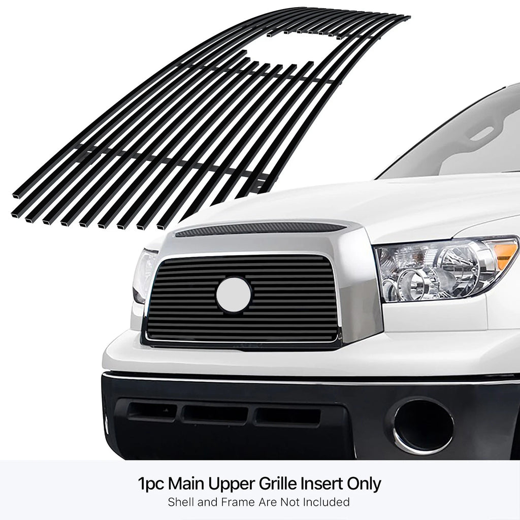 Billet Grille Insert for Toyota Tundra (2007-2009) - Black with Logo
