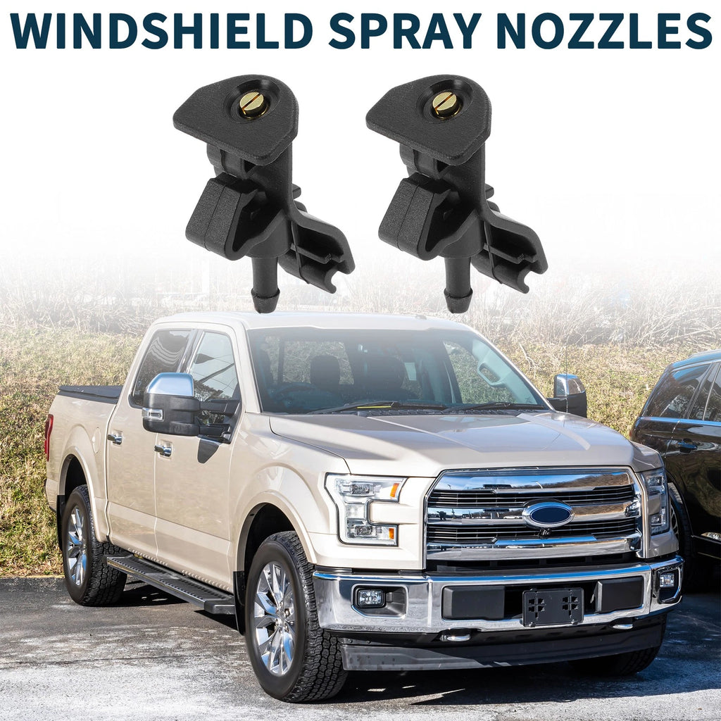2Pcs Front Windshield Washer Nozzles No.AR3Z17603A for Ford Explorer (2011–2018)