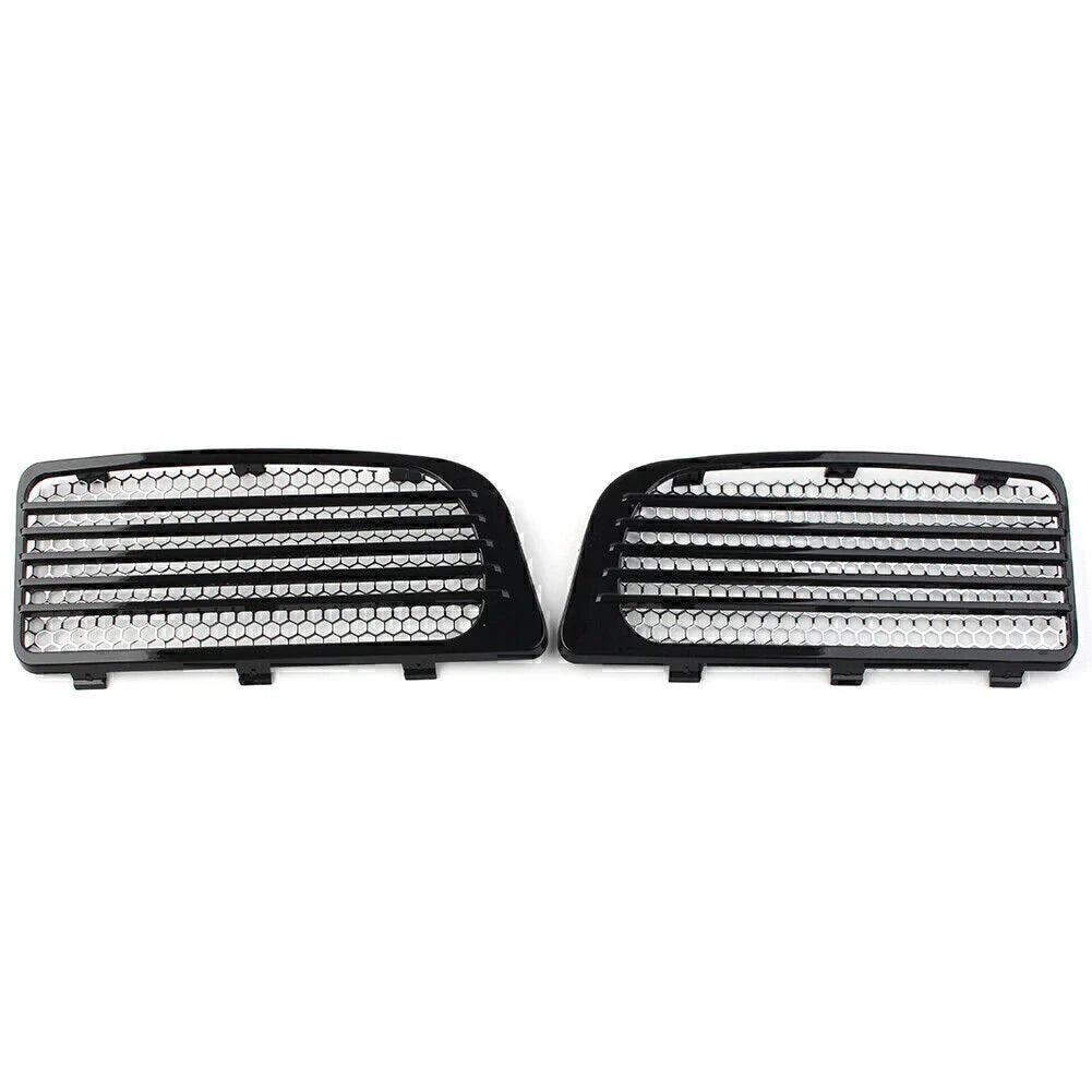 Black Lower Fairing Radiator Screen Guard Grills for Harley Touring (14-20)