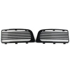 Black Lower Fairing Radiator Screen Guard Grills for Harley Touring (14-20)