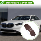 Dashboard Cover Mat for BMW X5 X6 (2019–2022) Brown