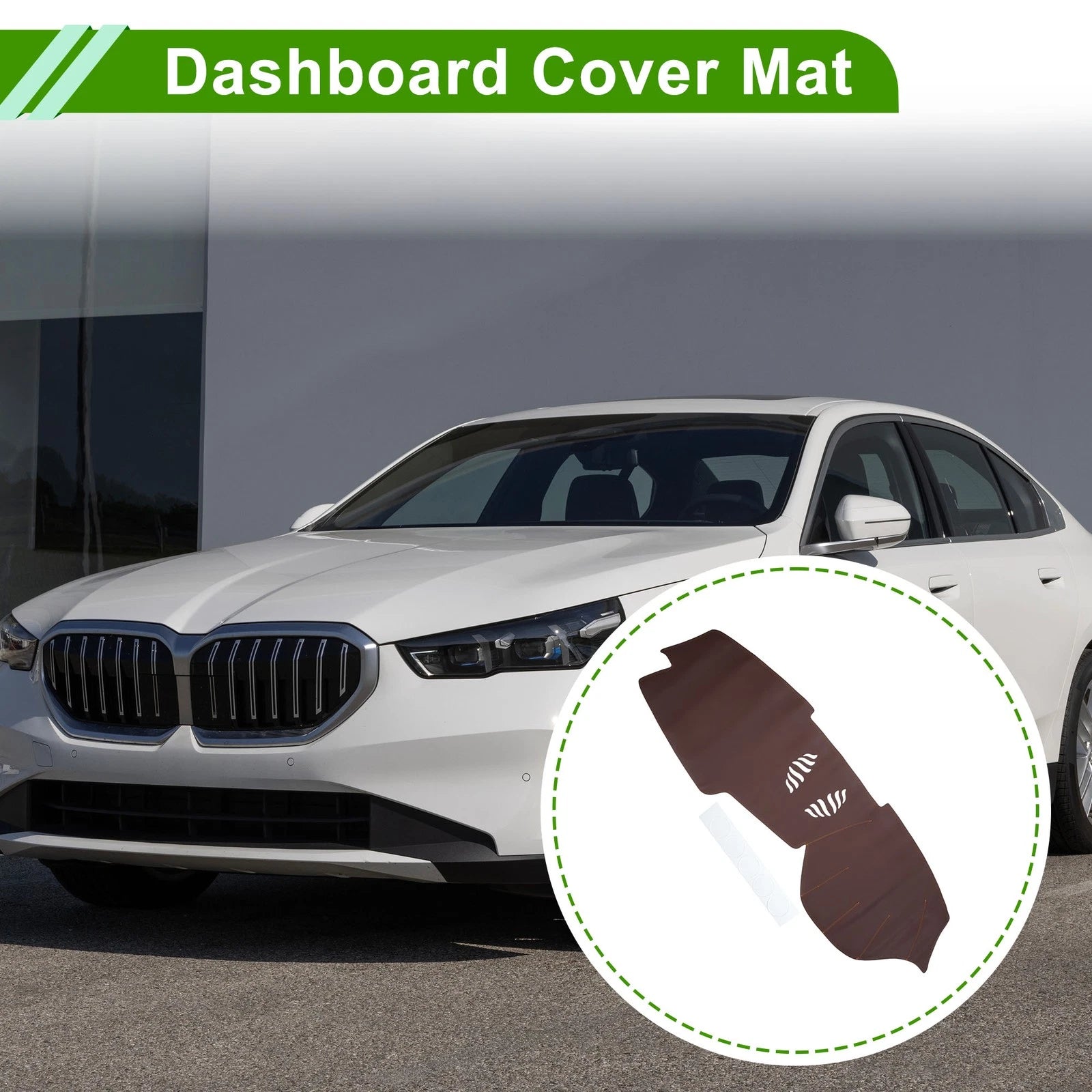 Dashboard Cover Mat for BMW X5 X6 (2019–2022) Brown