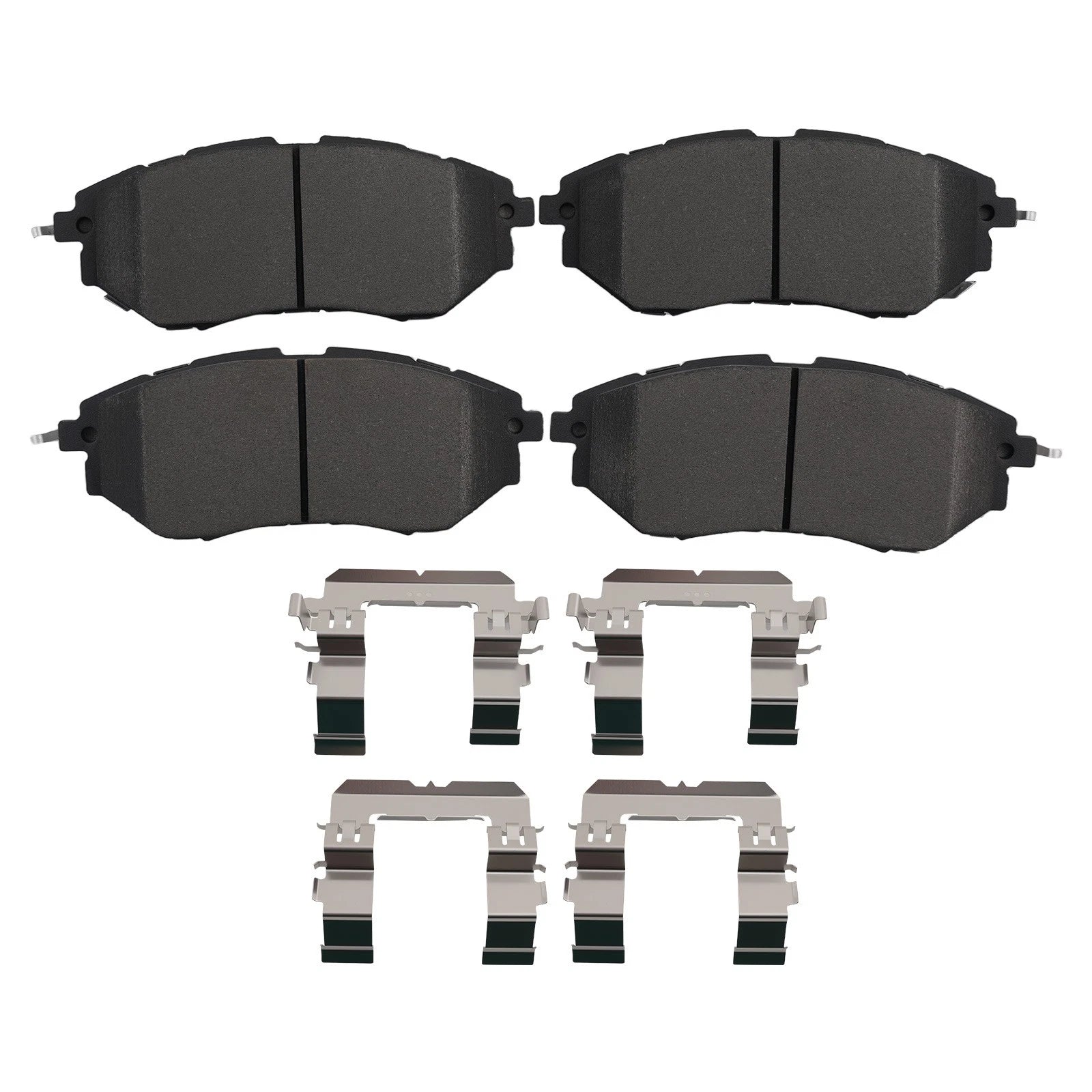 Set of 4 Front Brake Pads Kit for Subaru Legacy (2005–2019) Forester (2014–2018) D1078