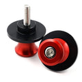 Swingarm Slider Stand Screws M6 for Yamaha YZF R1 R3 R6 (2015–2023) - CNC Red Pair