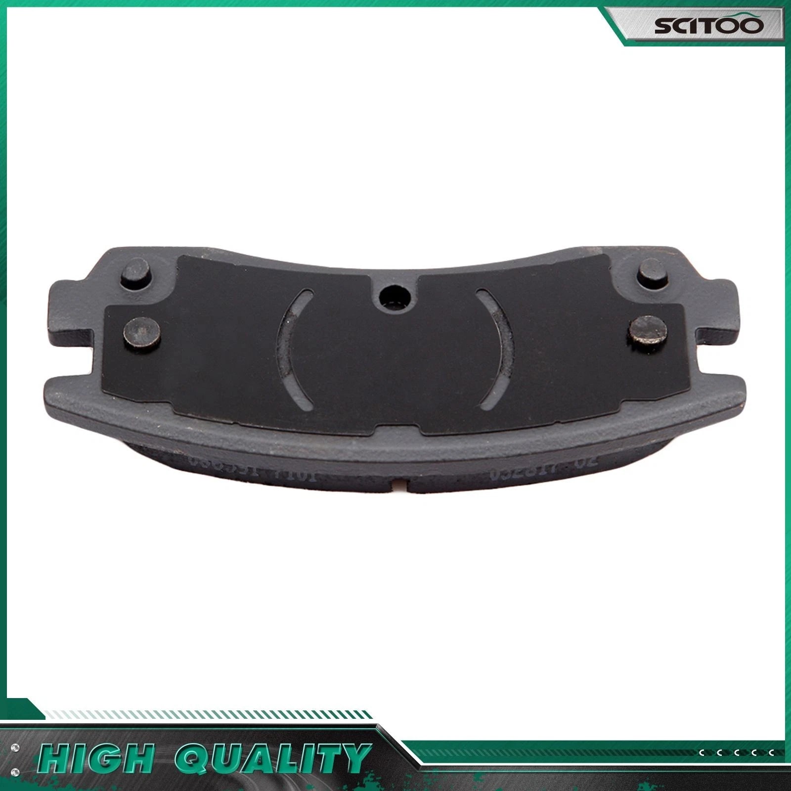 Set of 2 Rear Brake Calipers w/ Ceramic Pads for Chevy Impala (2000–2010)