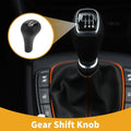 5 Speed Gear Shift Knob for Ford Focus (2003–2007) Black Plastic
