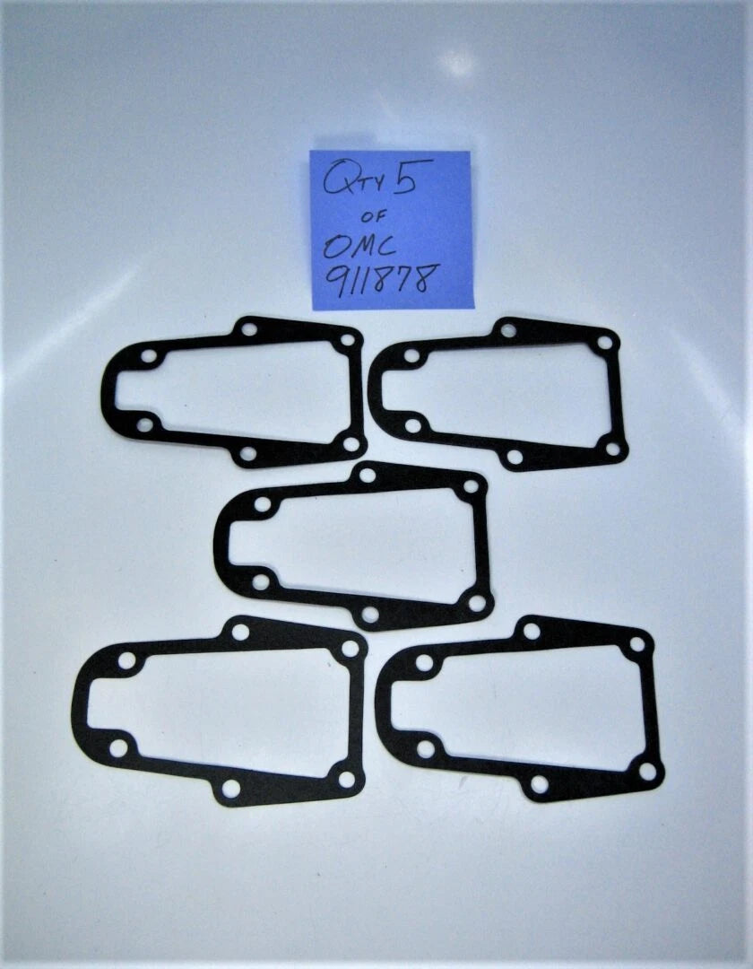 Set of 5 Cobra Sterndrive Shift Rod Gaskets for OMC 911878