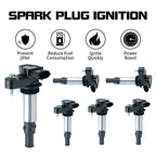 6X Ignition Coil for Chevrolet Traverse, Buick Allure, Cadillac CTS (2009–2016) UF375