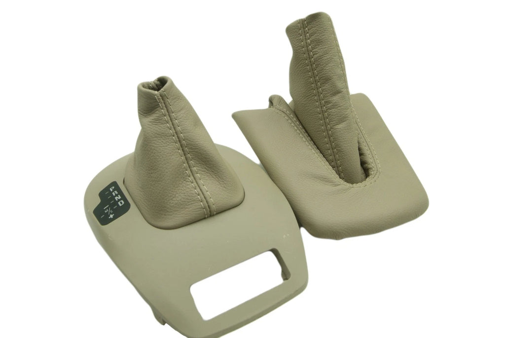 E Brake & Automatic Boot Leather Synthetic for BMW E85 (2003–2008) Beige