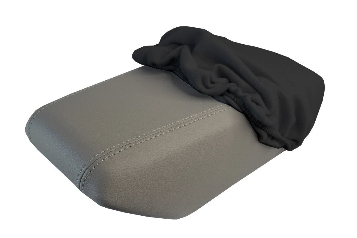 Console Lid Armrest Cover for Nissan Maxima (2016–2021) Black Fleece
