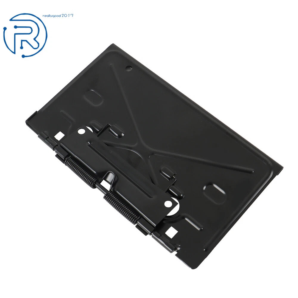 Steel License Plate Bracket for Chevrolet (1968-1972) Black E-coat