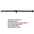 Rear Driveshaft for Mercury Mariner (2008–2011) V6 3.0L 4WD AT 936-892 65-2008