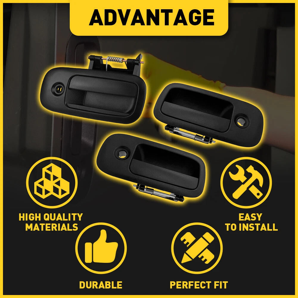 Door Handle Set for GMC Savana Van Chevy Express (1996â2009)