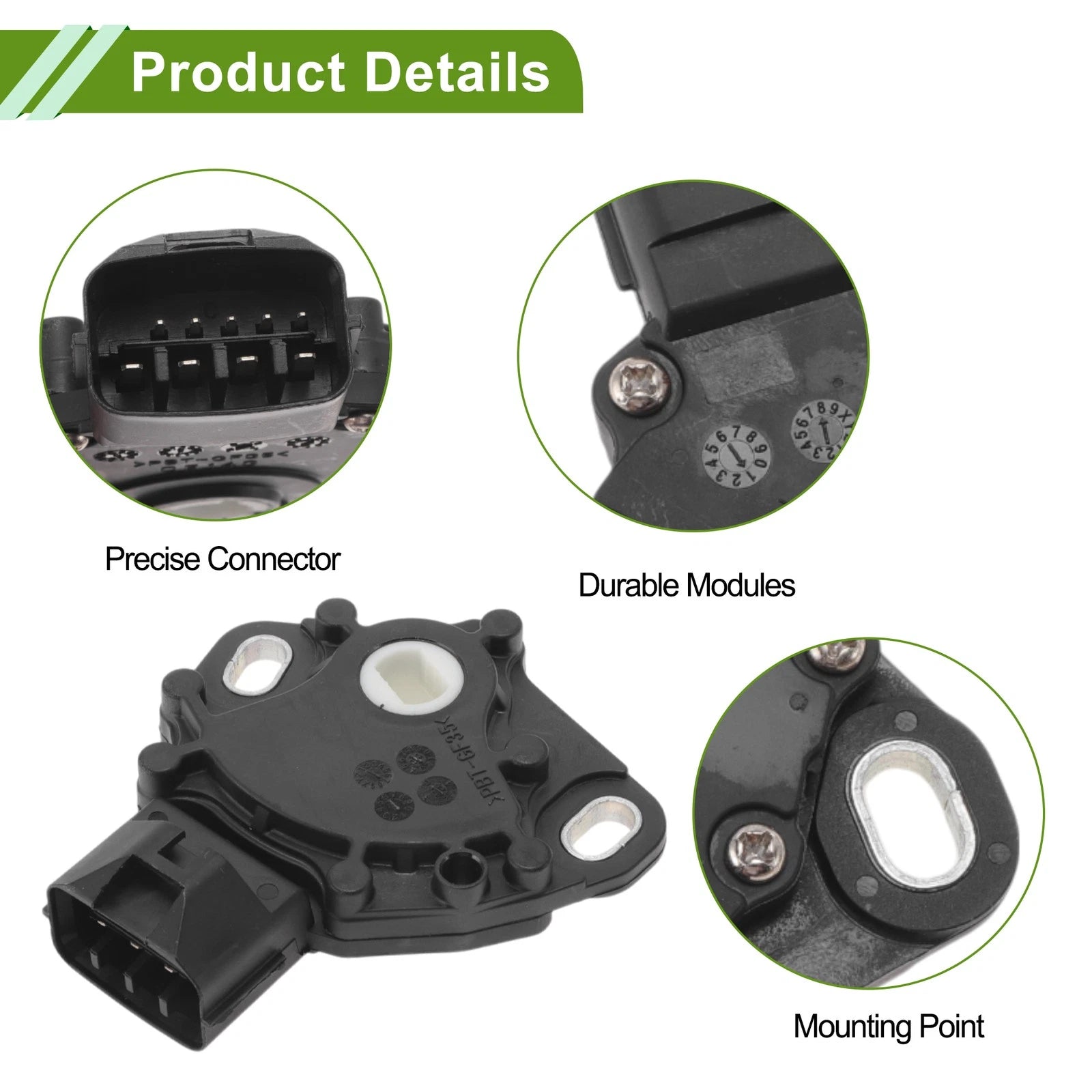 1 Pc Neutral Safety Switch for Nissan Versa 1.6 S (2013–2017) No. 319183MX0A