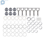 Set of 6 Connecting Rods and Pistons for BMW 3.0L L6 (2011–2017)