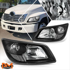 Projector Headlights for Cadillac SRX (2010–2016) Clear Corner Black